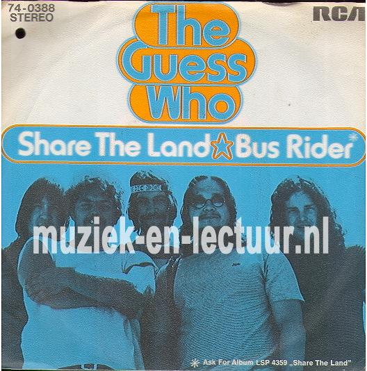 Share the land - Bus rider