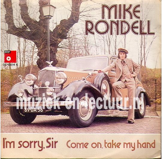 I'm sorry, sir - Come on, take my hand