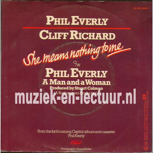 She means nothing to me - A man and a woman