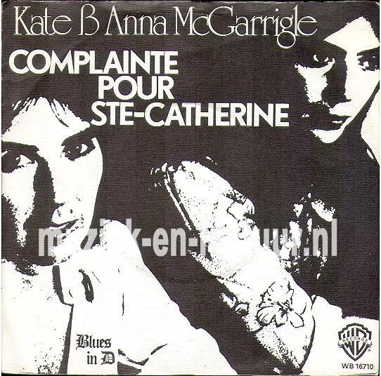Complainte pour Ste-Catherine - Blues in D