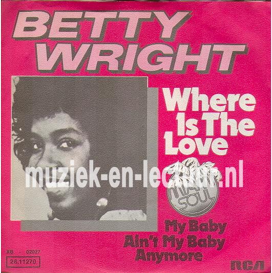 Where is the love - My baby ain't my baby anymore Where is the love - My baby ain't my baby anymore