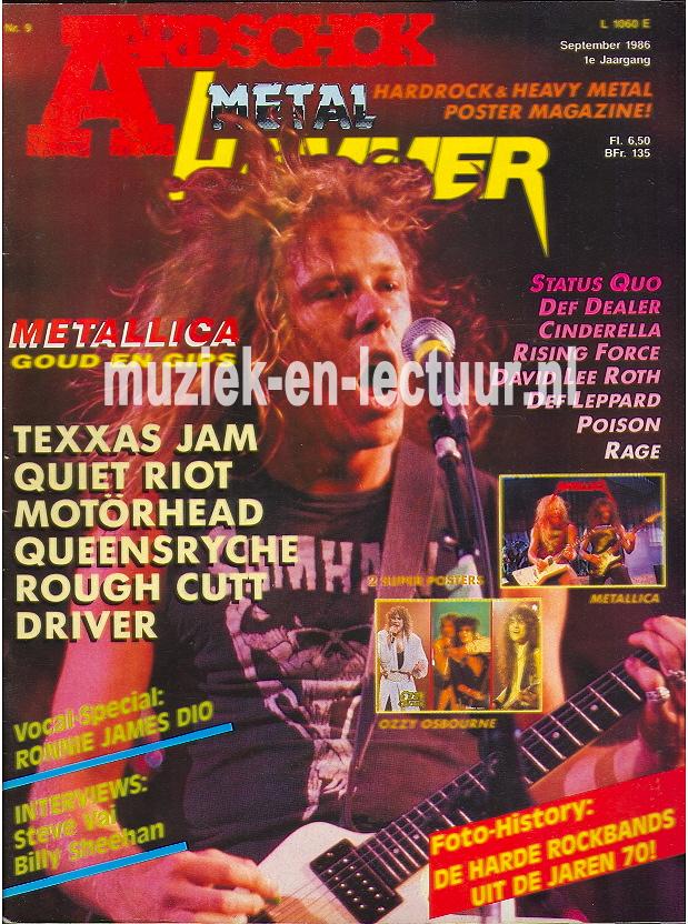 Metal Hammer & Aardschok 1986 nr. 09