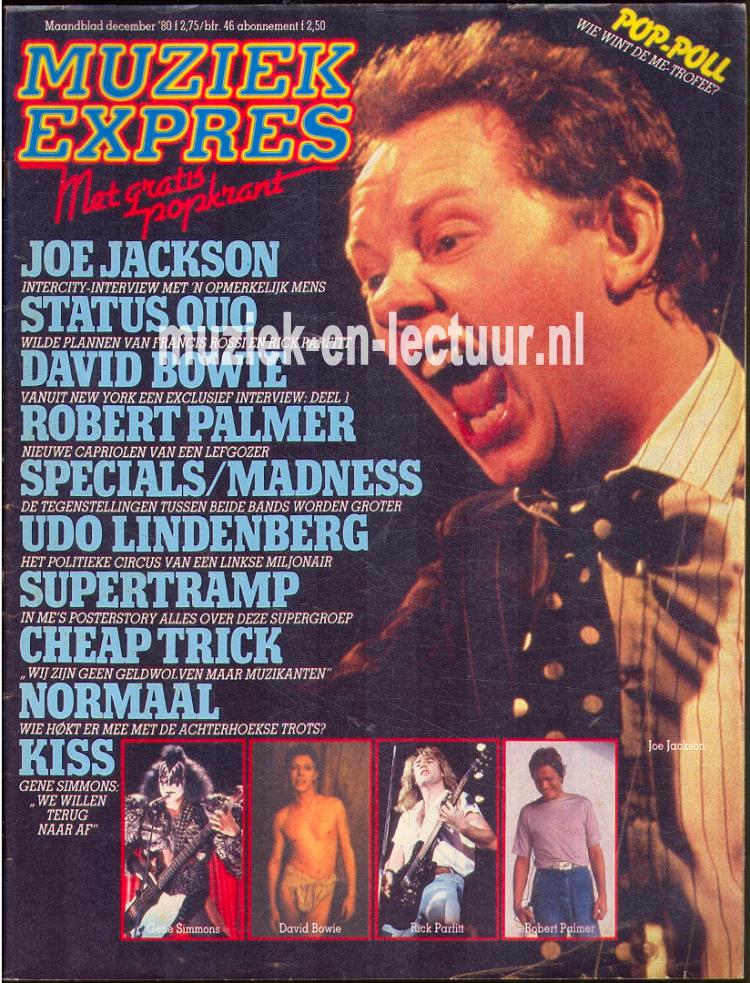 Muziek Expres 1980, december