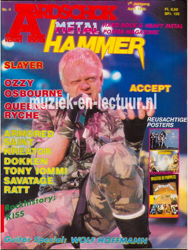 Metal Hammer & Aardschok 1986 nr. 04