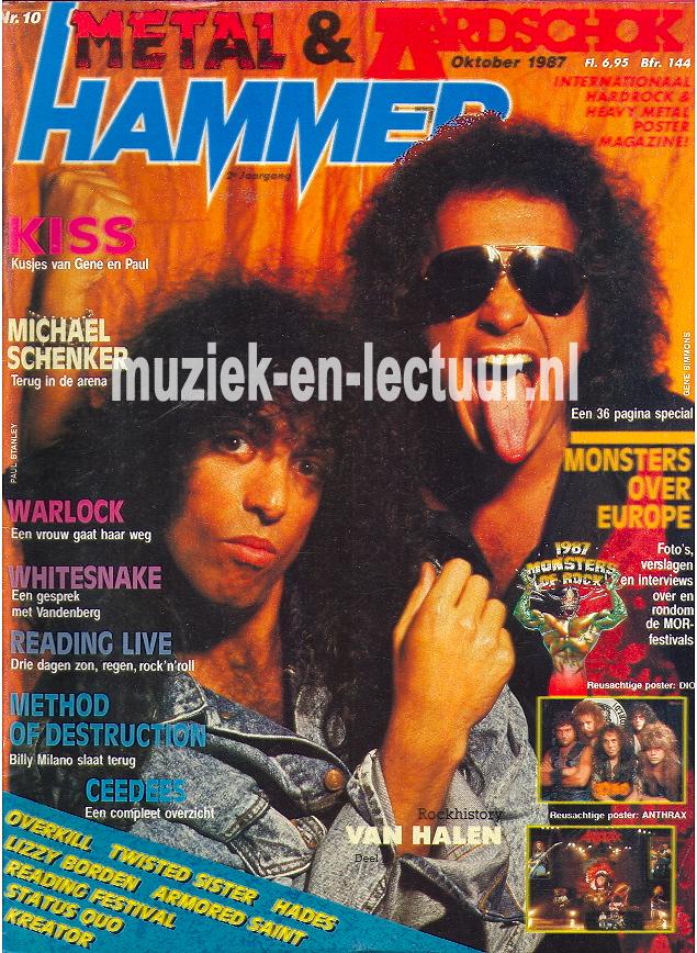 Metal Hammer & Aardschok 1987 nr. 10