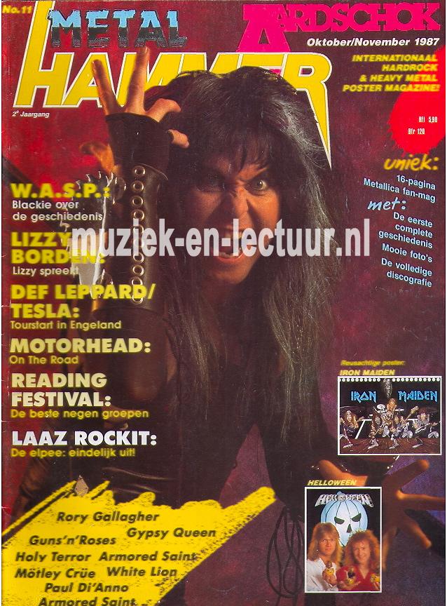 Metal Hammer & Aardschok 1987 nr. 11