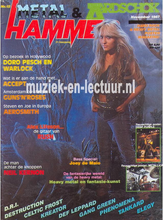 Metal Hammer & Aardschok 1987 nr. 12