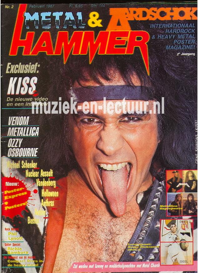 Metal Hammer & Aardschok 1987 nr. 02