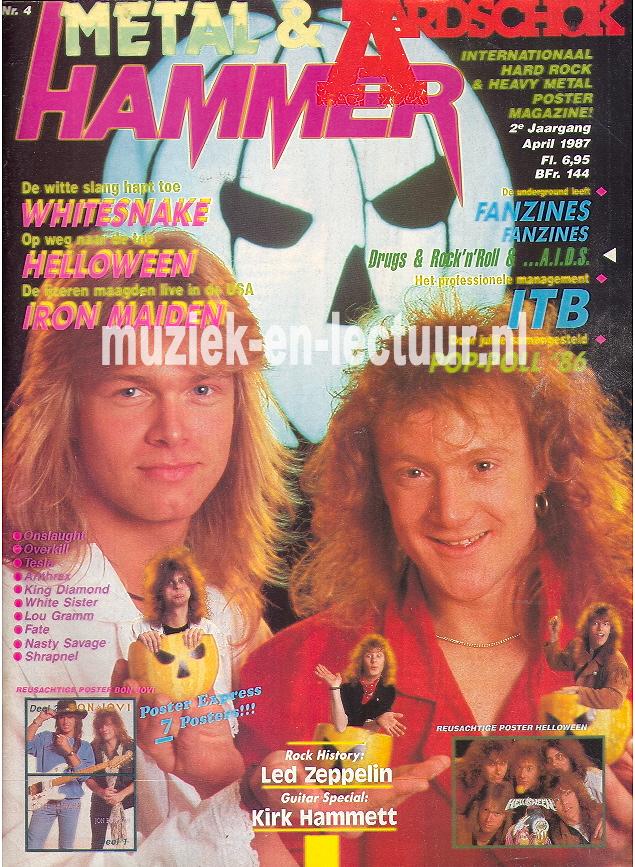 Metal Hammer & Aardschok 1987 nr. 04
