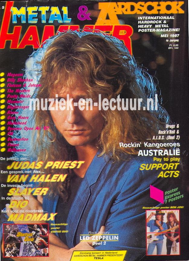 Metal Hammer & Aardschok 1987 nr. 05