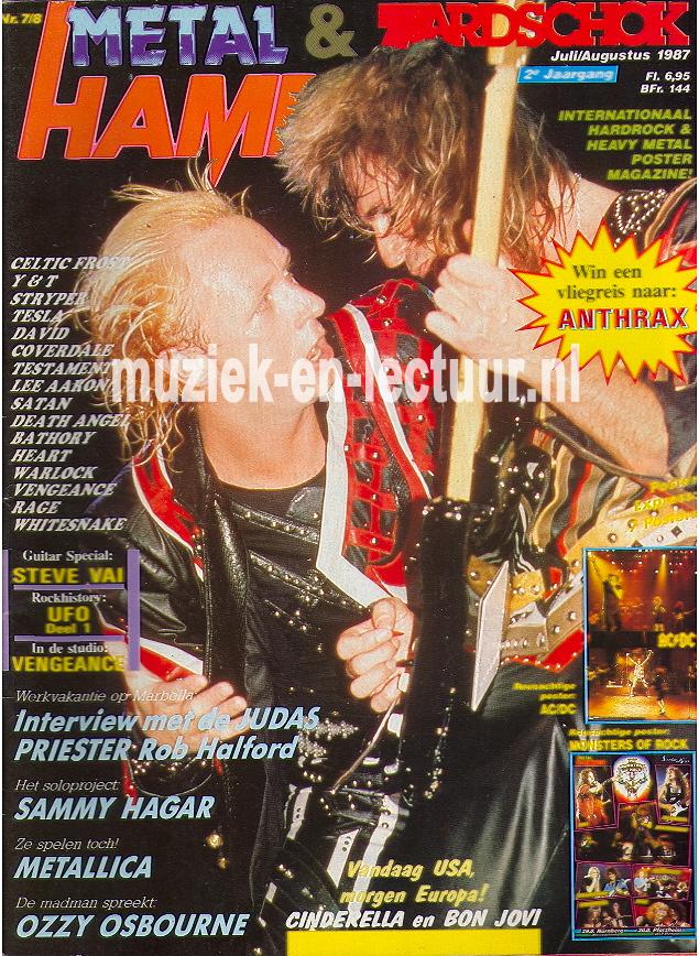 Metal Hammer & Aardschok 1987 nr. 07 / 08