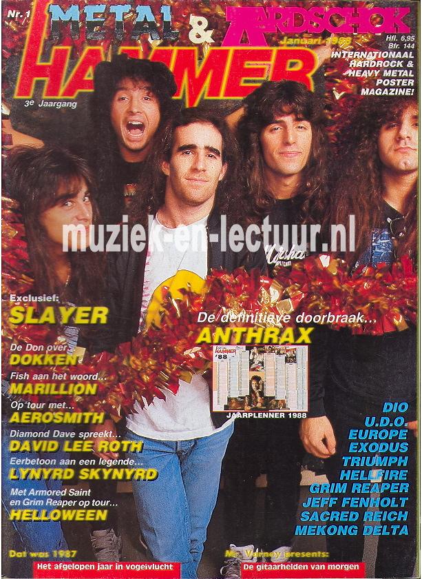 Metal Hammer & Aardschok 1988 nr. 01