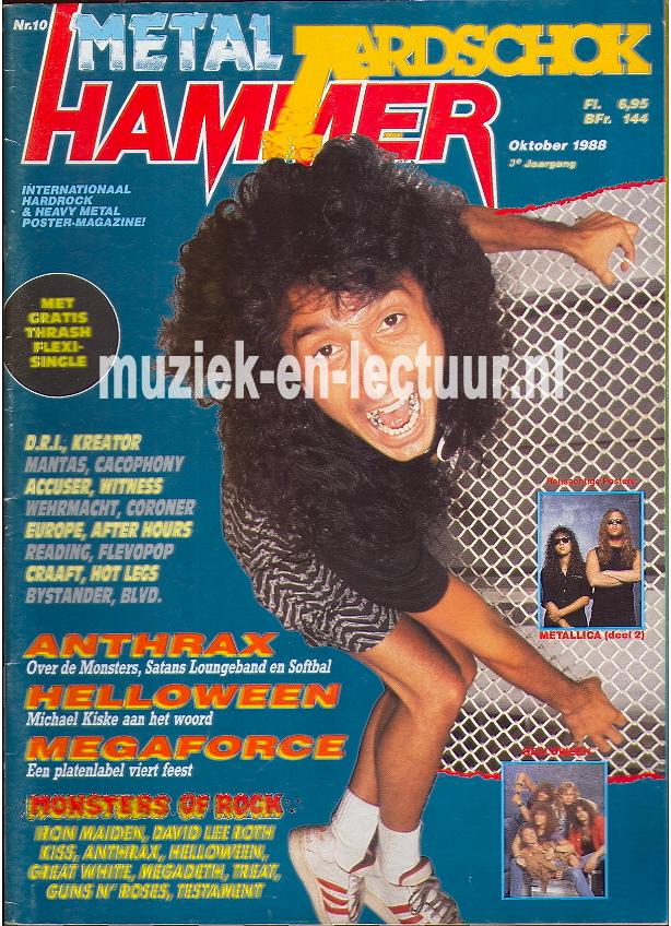 Metal Hammer & Aardschok 1988 nr. 10