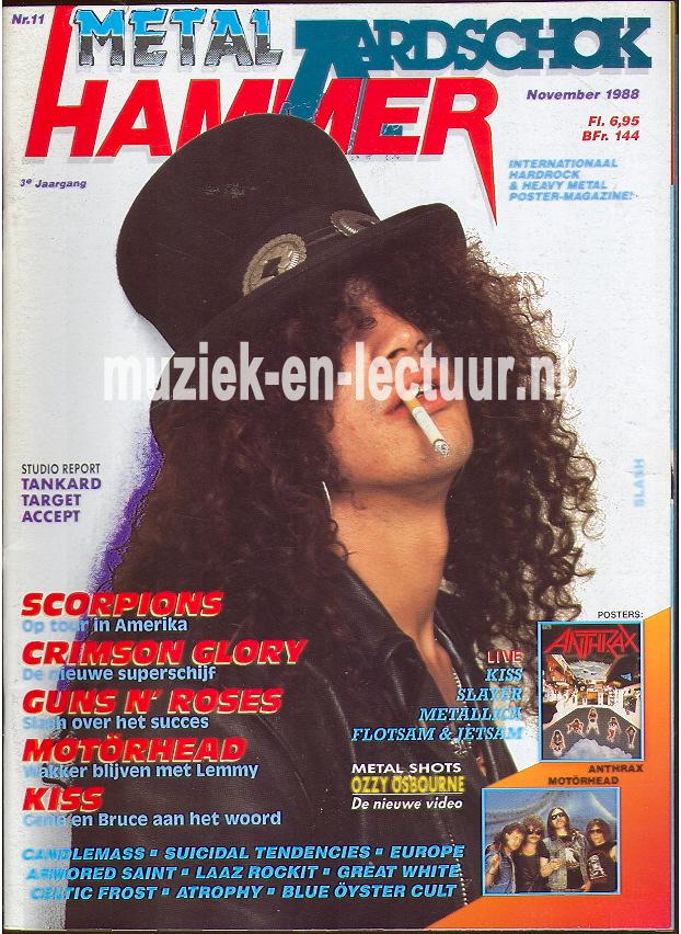 Metal Hammer & Aardschok 1988 nr. 11