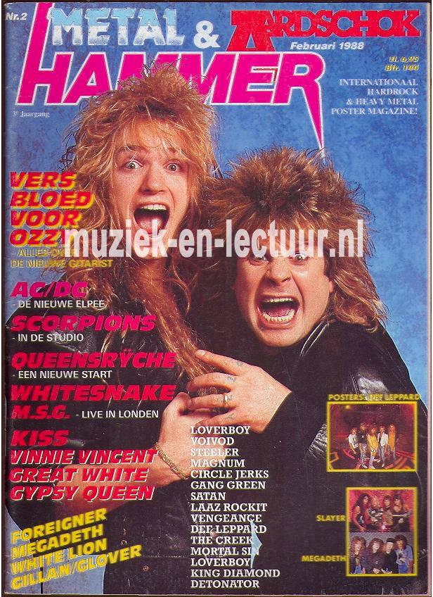 Metal Hammer & Aardschok 1988 nr. 02