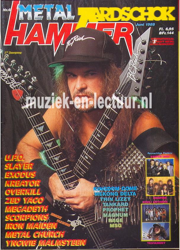 Metal Hammer & Aardschok 1988 nr. 06