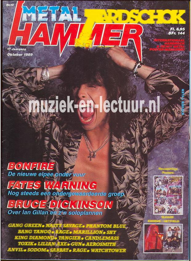 Metal Hammer & Aardschok 1989 nr. 10