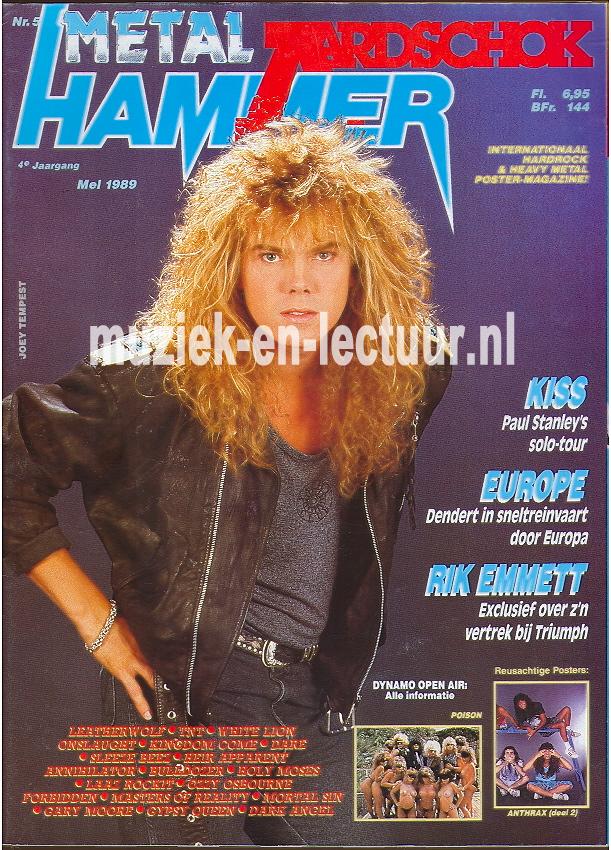 Metal Hammer & Aardschok 1989 nr. 05