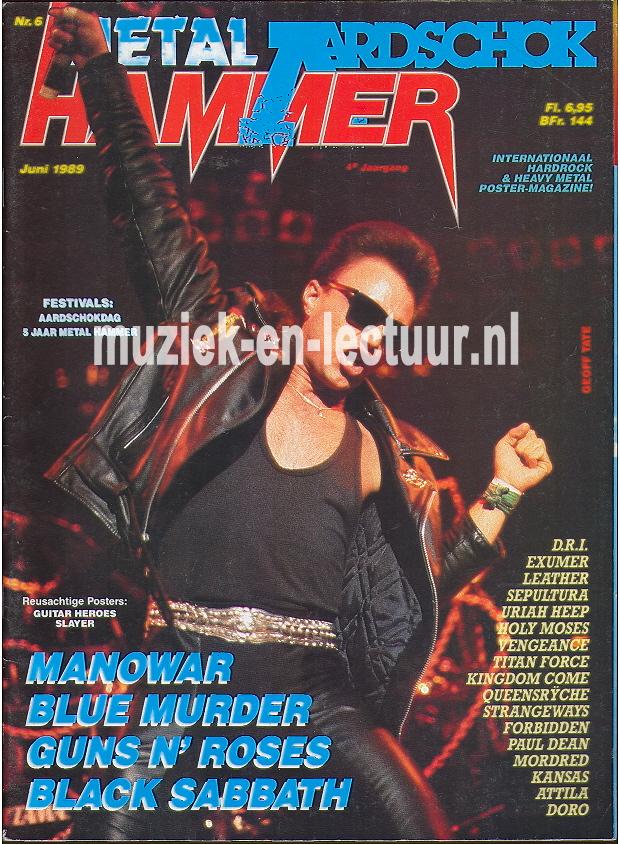 Metal Hammer & Aardschok 1989 nr. 06