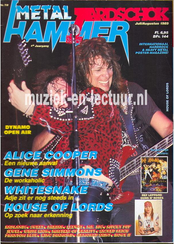 Metal Hammer & Aardschok 1989 nr. 07 / 08