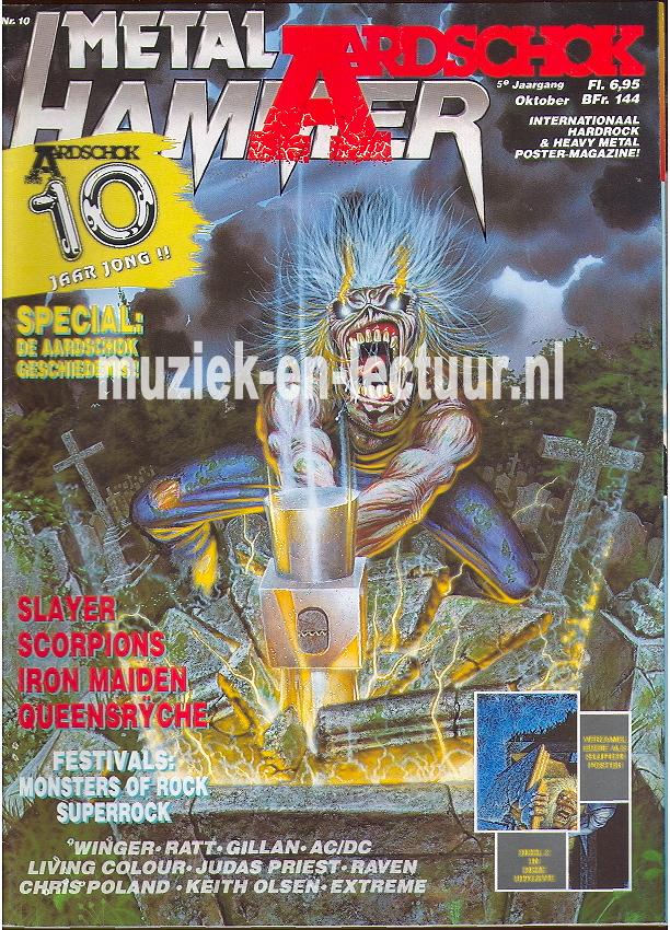 Metal Hammer & Aardschok 1990 nr. 10
