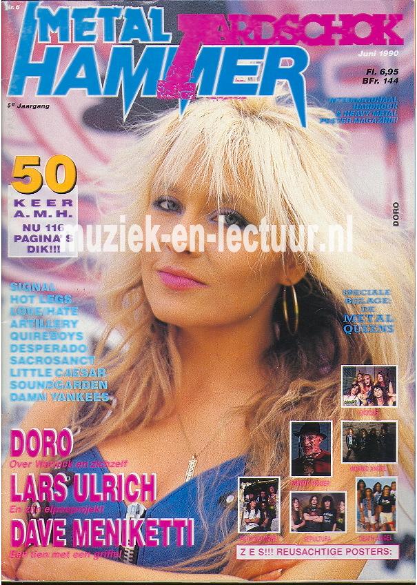 Metal Hammer & Aardschok 1990 nr. 06