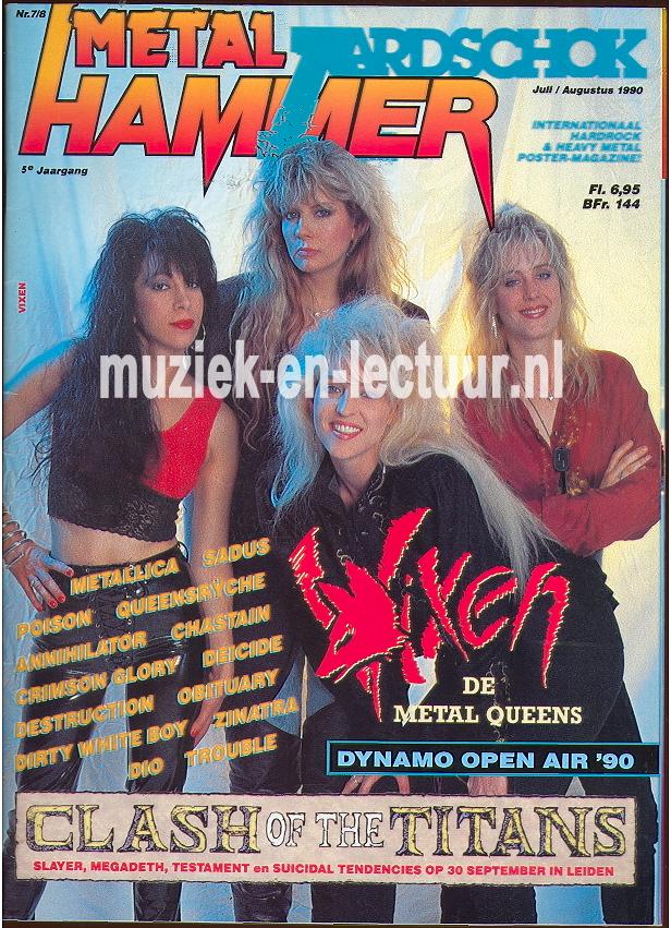 Metal Hammer & Aardschok 1990 nr. 07 / 08
