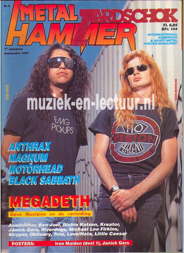 Metal Hammer & Aardschok 1990 nr. 09