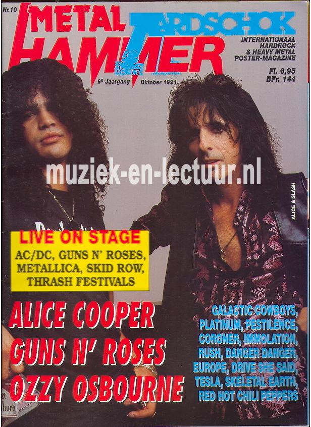 Metal Hammer & Aardschok 1991 nr. 10