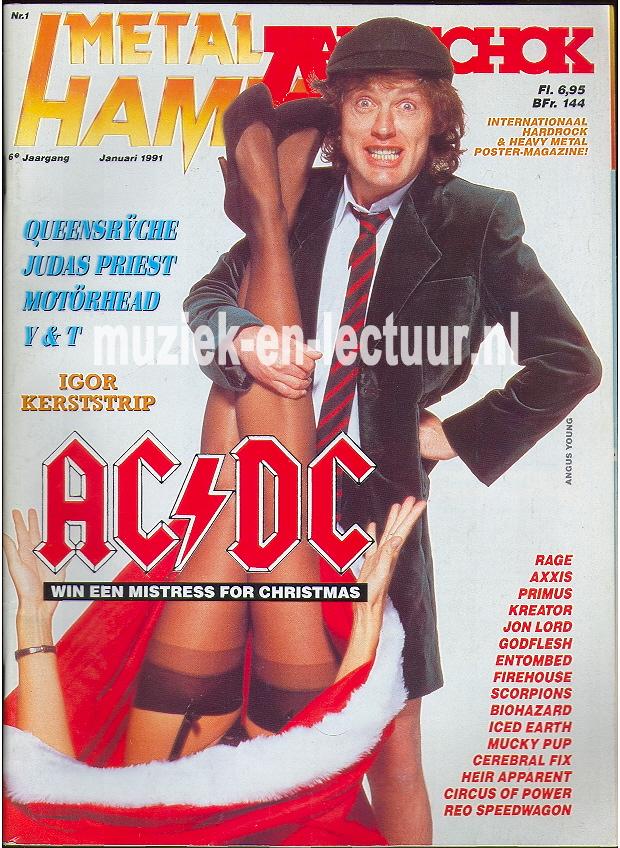 Metal Hammer & Aardschok 1991 nr. 01