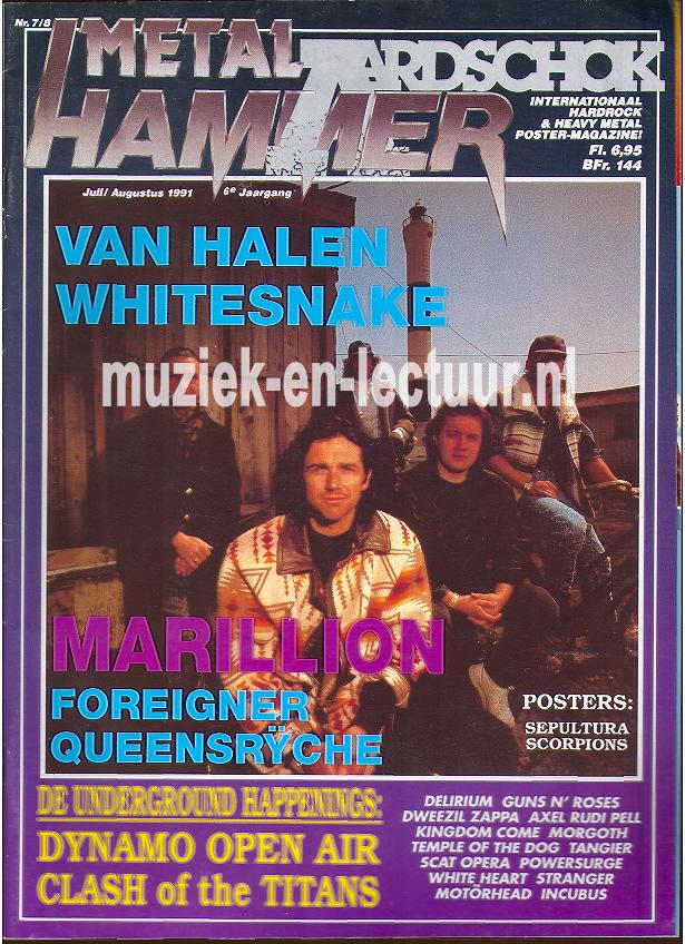 Metal Hammer & Aardschok 1991 nr. 07 / 08