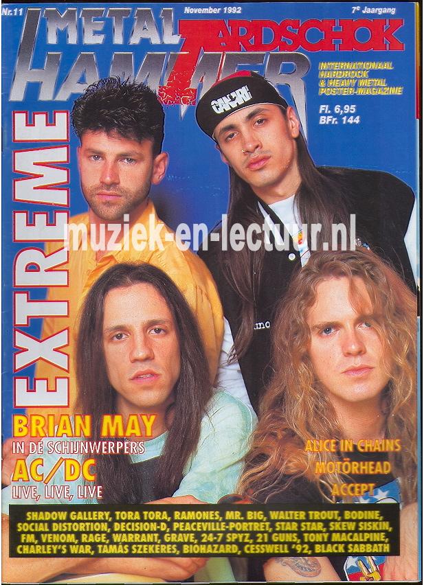 Metal Hammer & Aardschok 1992 nr. 11