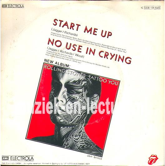 Start me up - No use in crying