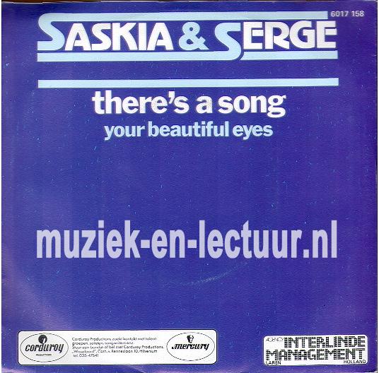 There's a song - Your beautiful eyes