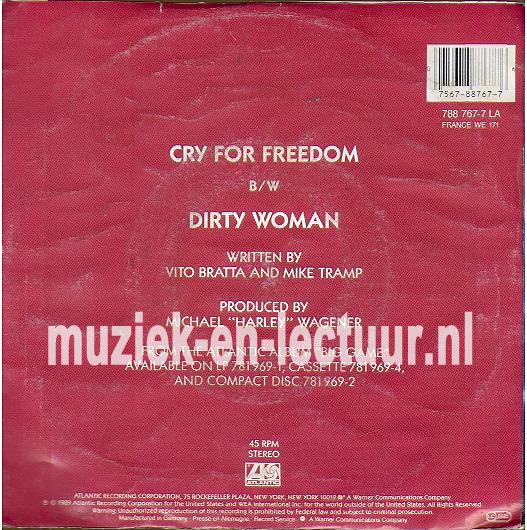 Cry for freedom - Dirty woman