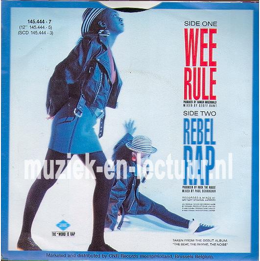 Wee rule - Rebel rap