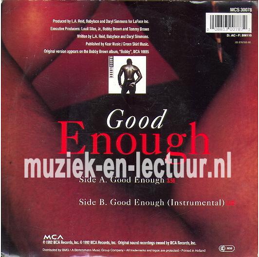 Good enough - Good enough (instr.)