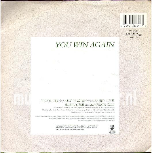 You win again - Backtafunk