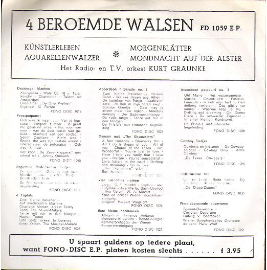 Kunstlerleben - Aquarellenwalzer - Morgenblatter - Mondnacht auf der alster 