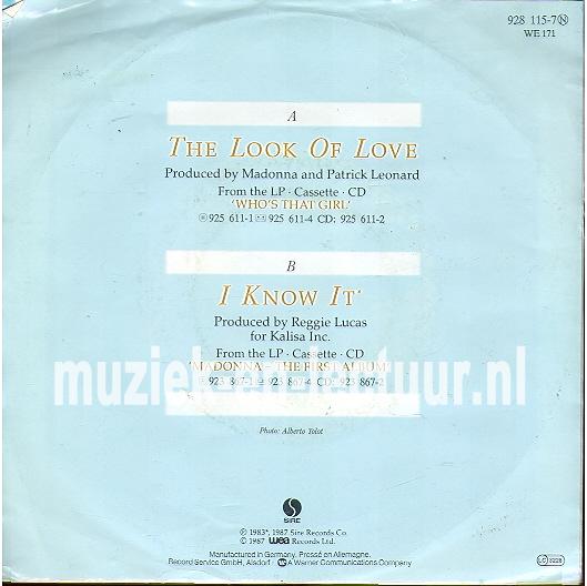 The look of love - I know it