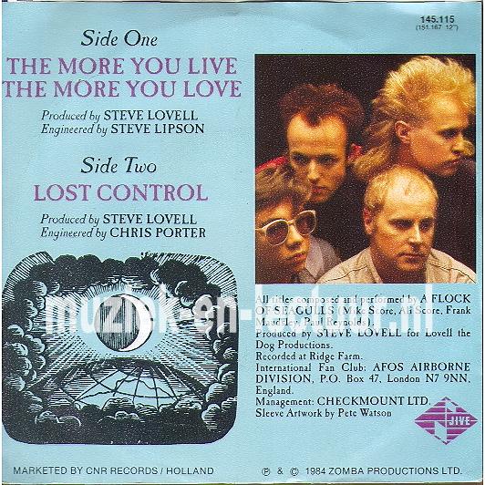 The more you live, the more you love - Lost control
