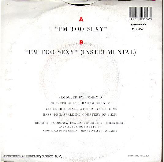 I'm too sexy - I'm too sexy (instr.)