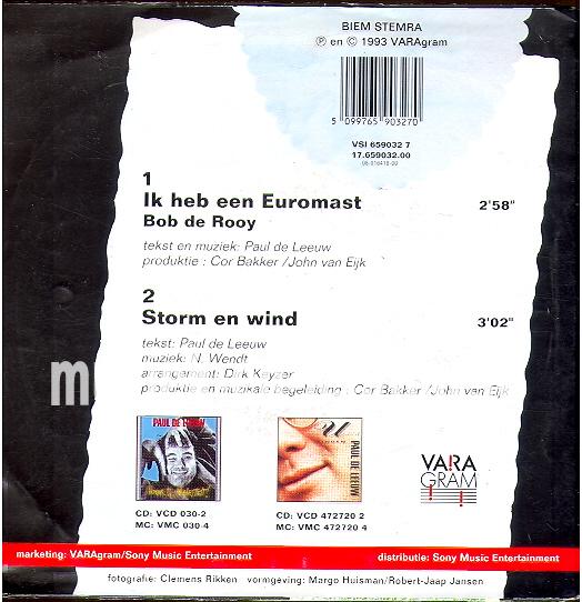 Ik heb een Euromast - Storm en wind