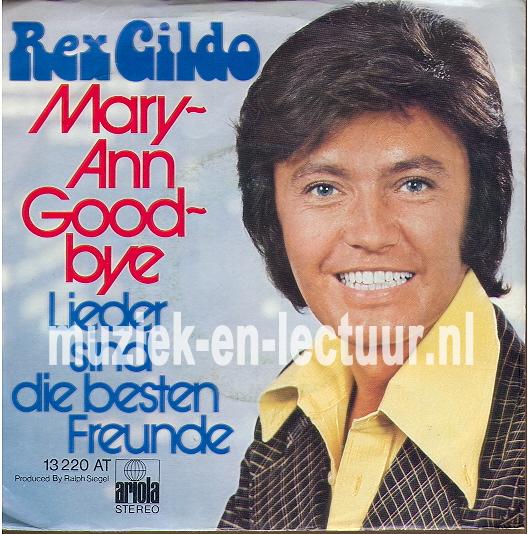 Mary Ann Goodbye - Lieder sind die besten freunde