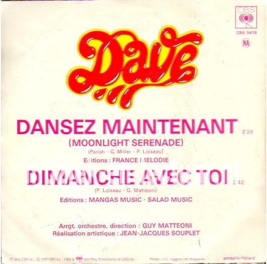 Dansez maintenant - Dimanche avec toi