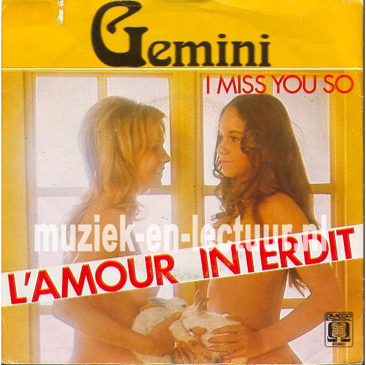 L'amour interdit - I miss you so