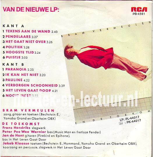 Politiek - Tekens aan de wand