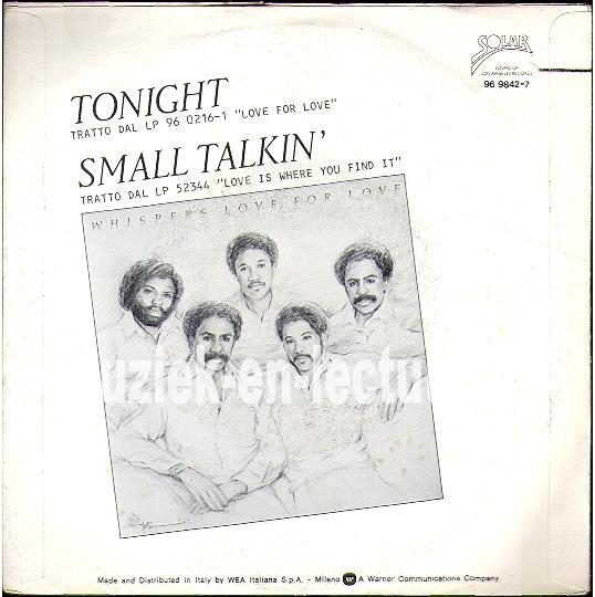 Tonight - Small talkin'