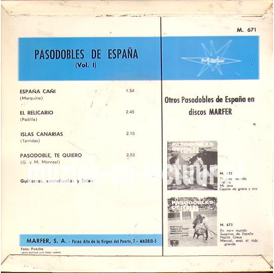 Espana cani - El relicario - Islas Canarias - Pasodoble te quiero Espana cani - El relicario - Islas Canarias - Pasodoble te quiero