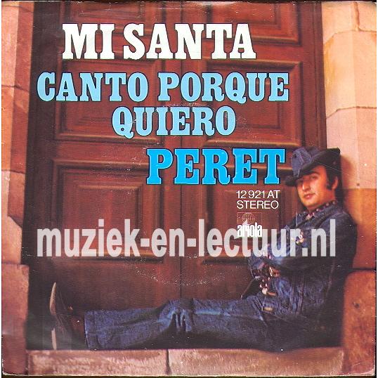 Mi Santa - Canto porque quiero Mi Santa - Canto porque quiero